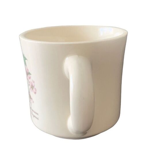 Vintage Virginia Souvenir Coffee Mug Cardinal American Dogwood Design Classic - Picture 11 of 13